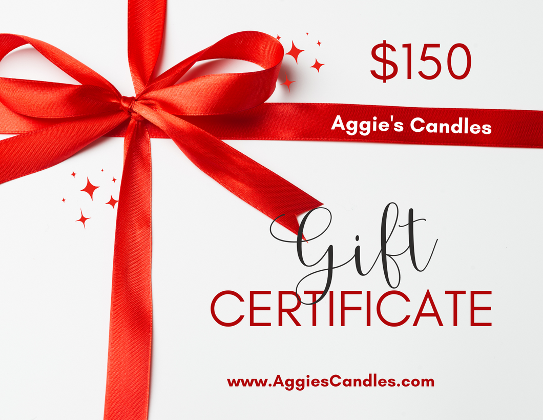 Aggie's E-Gift Certificate $150